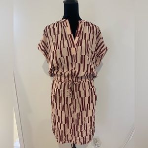 Vince, size small. Super cute, waist tie shift dress. NWOT.